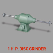 1 H. P Disc Grindder